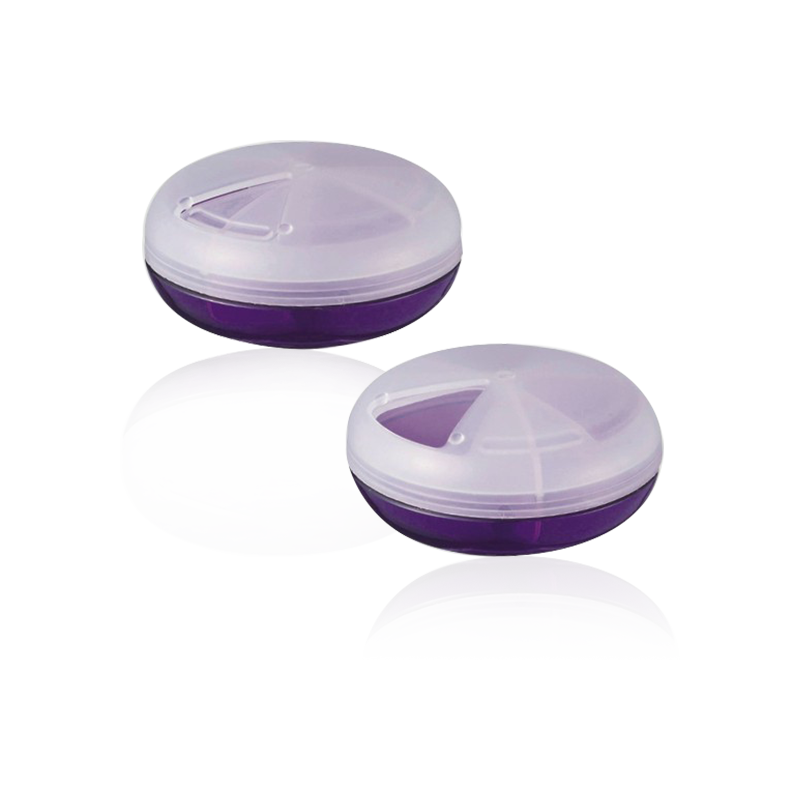 Przyjazne w podróży pudełko na pigułki z serii Cream Box