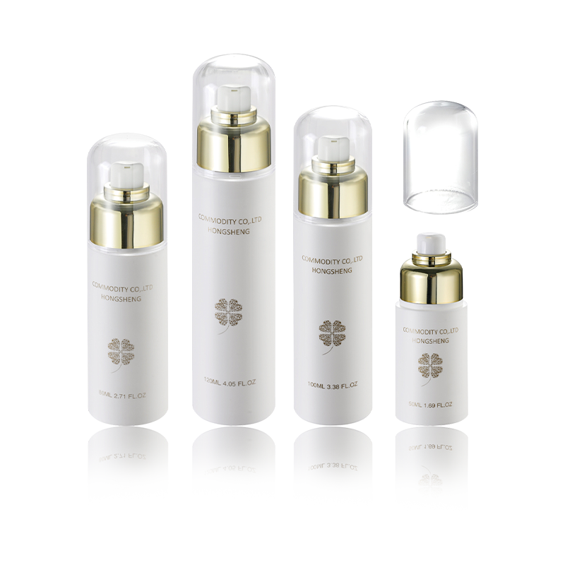 50ML-120ML Miękka, matowa butelka bezpowietrzna-HS-017G