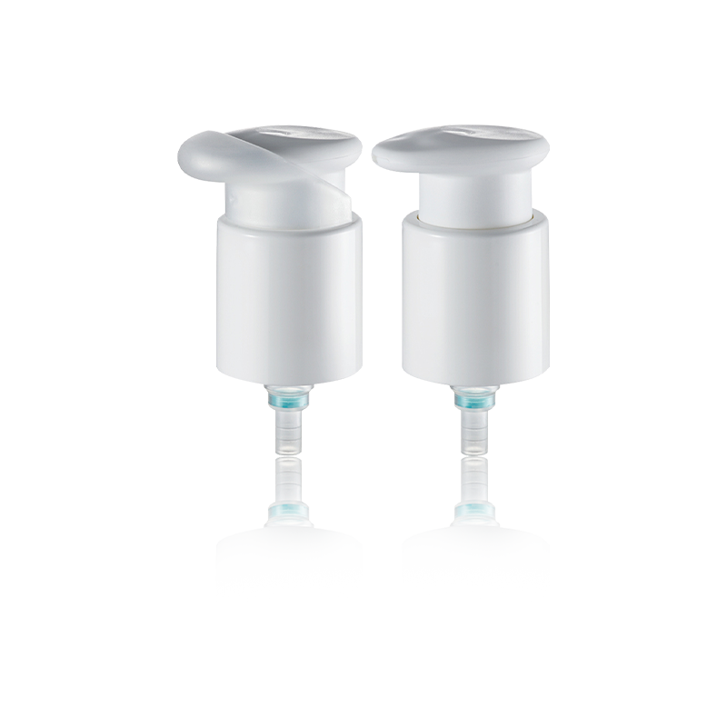 Przezroczysty, pusty plastikowy dystrybutor płynów kosmetycznych-HY24A-12