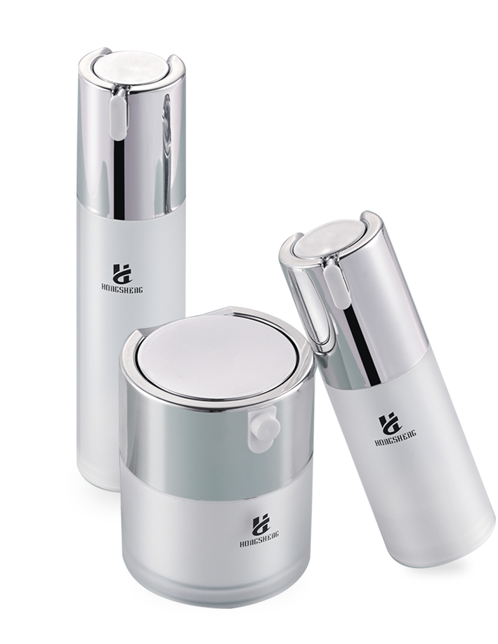 Seria zestawów butelek do pielęgnacji skóry